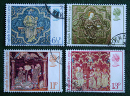 Natale Weihnachten Xmas Noel Kerst (Mi 723-726) 1976 Used Gebruikt Oblitere ENGLAND GRANDE-BRETAGNE GB GREAT BRITAIN - Used Stamps