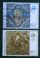 Natale Weihnachten Xmas Noel Kerst (Mi 723-724) 1976 Used Gebruikt Oblitere ENGLAND GRANDE-BRETAGNE GB GREAT BRITAIN - Usati