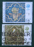 Natale Weihnachten Xmas Noel Kerst (Mi 723-724) 1976 Used Gebruikt Oblitere ENGLAND GRANDE-BRETAGNE GB GREAT BRITAIN - Usati