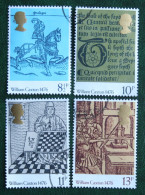 BRITISH PRINTING Buch Druk (Mi 719-722) 1976 Used Gebruikt Oblitere ENGLAND GRANDE-BRETAGNE GB GREAT BRITAIN - Used Stamps