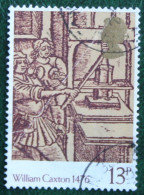13P BRITISH PRINTING Buch Druk (Mi 722) 1976 Used Gebruikt Oblitere ENGLAND GRANDE-BRETAGNE GB GREAT BRITAIN - Used Stamps
