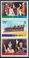 Tuvalu 1977, Postfris MNH, 25 Years Of The Reign Of Queen Elizabeth II. - Tuvalu