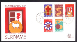 Suriname Republiek / Surinam Republic FDC E022 Easter (1978) - Suriname