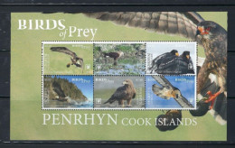 ● 2018 PENRHYN ● Cook Islands ● Uccelli ● FOGLIETTO Nuovo ** ● BIRDS Of Prey ● Lotto N. 2127 B ● - Penrhyn