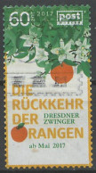 Allemagne Fédérale - Germany - Deutschland Privé 2017 Y&T N°TPR(1) - Michel N°PS(1) (o) - 45c Oranger - Privatpost