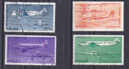 France Poste Aérienne De 1984 à 1987 YT 57-58-59-60 Oblitérés - 1960-.... Used