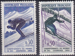 France TUC De 1962 YT 1326-1327 Neufs - Andere & Zonder Classificatie