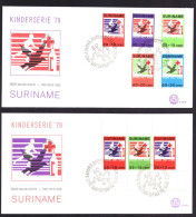 Suriname Republiek / Surinam Republic FDC E037 Child Welfare (1979) - Suriname