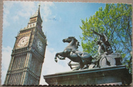 ENGLAND UK UNITED KINGDOM LONDON BIG BEN CLOCK TOWER CARD POSTCARD CARTOLINA CARTE POSTALE ANSICHTSKARTE POSTKARTE - Selkirkshire