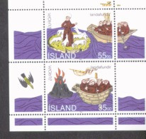 Island CEPT Block 15 Entdeckungen Und Erfindungen ** MNH Postfrisch Neuf - Blocchi & Foglietti