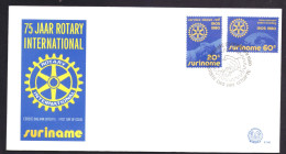 Suriname Republiek / Surinam Republic FDC E040 Rotary (1980) - Suriname