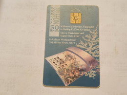 HUNGARY-(HU-P-1994-17Aa)-XMAS-(197)(50units)(11/1994)(tirage-500.000)USED CARD+1card Prepiad Free - Ungarn