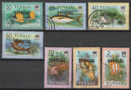 Tuvalu 1981, Gestempeld USED, Some Higher Values - Tuvalu