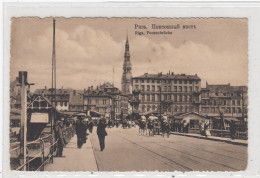 Riga. Pontonbrücke. * - Lettonie