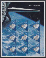 Sweden Souvenir Sheet 2009 - Travel In Space MNH ** - Blokken & Velletjes