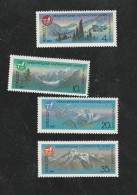 N5383-86(2) - URSS 1987 - La  Superbe  SERIE  Complète  Neuve**  De 4 TIMBRES  N° 5383 à 5386 (YT) -- Sports De Montagne - Escalada