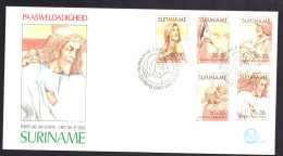 Suriname Republiek / Surinam Republic FDC E050 Easter (1981) - Suriname