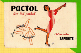 BUVARD & Blotting Paper :PACTOL C'est Une Creation SAPONITE - Waschen & Putzen