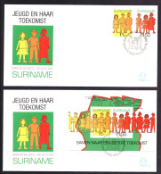 Suriname Republiek / Surinam Republic FDC E051 Child Welfare (1981) - Suriname
