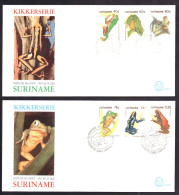 Suriname Republiek / Surinam Republic FDC E053 Frogs Nature Animals (1981) - Suriname