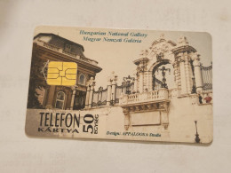 HUNGARY-(HU-P-1995-18)-Szárnyas Oltár-(204)(50units)(ODS0182844A)(tirage-500.000)USED CARD+1card Prepiad Free - Ungheria