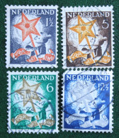 READ Kinderzegel Child Welfare Enfants Kinder NVPH 261-264 (Mi 268-271) 1933 Gestempeld / USED NEDERLAND / NIEDERLANDE - Gebruikt