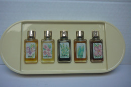 PARIS  GLB  GRASSE  COFFRET DE 5 MINIS 6 ML  " ESSENCE DE PARFUM" LIRE ET VOIR !! - Miniatures Womens' Fragrances (in Box)