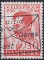 1960 Dänemark ° Mi:DK 384, Sn:DK 377, Yt:DK 392, Niels Ryberg Finsen (1860-1904) - Usado