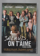 DVD  SALAUD ON T'AIME Film De Claude Lelouch Avec Johnny Halliday Eddy Mitchell Sandrine Bonnaire - Comédie