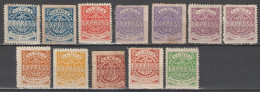 SAMOA - 1877 - POSTE LOCALE - YVERT N° 1/7 DONT REIMPRESSIONS - A ETUDIER ! FORTE COTE CATALOGUE ! - Samoa