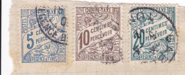Yt 28-29-30 Sur Fragment - Timbres-taxe