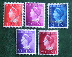 READ  Cour Internationale De Justice NVPH D20-D24 D 20 (Mi Dienst 20-24) 1947 Gestempeld / Used NEDERLAND / NIEDERLANDE - Servicios