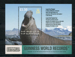 Südgeorgien - Block Nr. 13 - "Antarktische Säugetiere - See-Elefant" ** / MNH (aus Dem Jahr 2002) - Südgeorgien