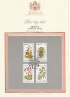 Transkei - 1981 - Medicinal Plants - First Day Sheet - Medium - Medicinal Plants