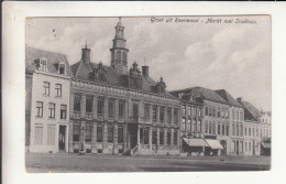 Nederland Groet Uit Roermond: 11-8-1919: Markt Met Stadhuis; Van Roermond Naar Amsterdam - Roermond