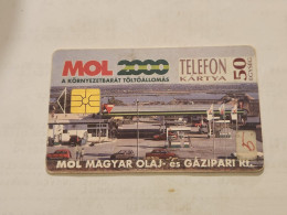 HUNGARY-(HU-S-1995-03)-MOL-95-(211)(50units)(12/1995)(tirage-200.000)USED CARD+1card Prepiad Free - Hungría