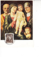 +GERMANIA  1957 - CM - Unificato  526 - Pittura - Mantegna - 1948-1960