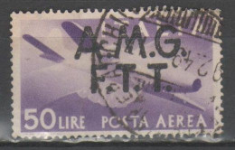 AMG FTT 1947 - Democratica Posta Aerea 50 L. - Poste Aérienne