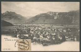 Carte P De 1905 ( Aigle Et La Dents Du Midi ) - Aigle