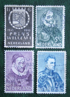 Herdenkingszegels Willem I NVPH 252-255 (Mi 257-260) 1933 Gestempeld / USED NEDERLAND / NIEDERLANDE - Gebruikt