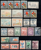 GREECE 1915-1933 - Short Collection Of Charity And Air Stamps MLH*/MH* - Ongebruikt