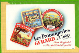 BUVARD & Blotting Paper : Les Fromageries GERARD - LE THOLY Vosges - Dairy