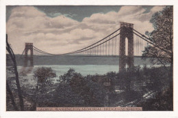 USANY 01 28 - NEW YORK - GEORGE WASHINGTON MEMORIAL BRIDGE - Bridges & Tunnels