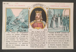 Chromo Lombart, Les Rois De France, N°23, Thierry IV, 23ème Roi De France - Lombart