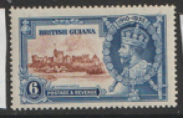 British Guiana   1935  SG  302  6c  Silver Jubilee Mounted Mint - British Guiana (...-1966)