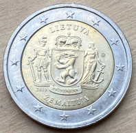 2019 LMK Lithuania Samogitia Region 2 Euro Coin,6386 - Lithuania