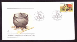 Transkei - 1985 (1984) - Traditions Xhosa Lifestyle Second Definitive - Additional Value Preparation Of A Meal - FDC - Transkei