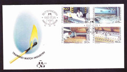 Transkei - 1985 - Match Matches Making Industry - First Day Cover - Small - Transkei