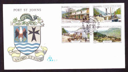 Transkei - 1986 - Historical Port St Johns - First Day Cover - Small - Transkei