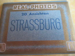 Petite Pochette De 20 Vraies Photographies De STRASBOURG/ Real-Photos STRASSBURG/Vers 1910-1930               PGC546 - Dépliants Touristiques